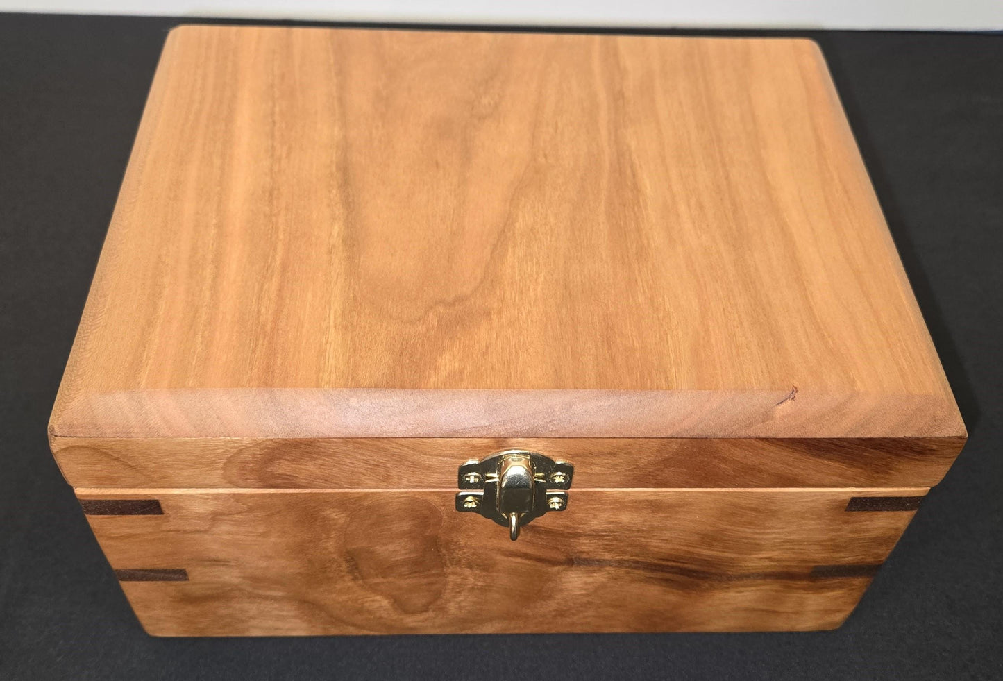 Keepsake Box Handmade Solid Cherry Wooden Keepsake Box