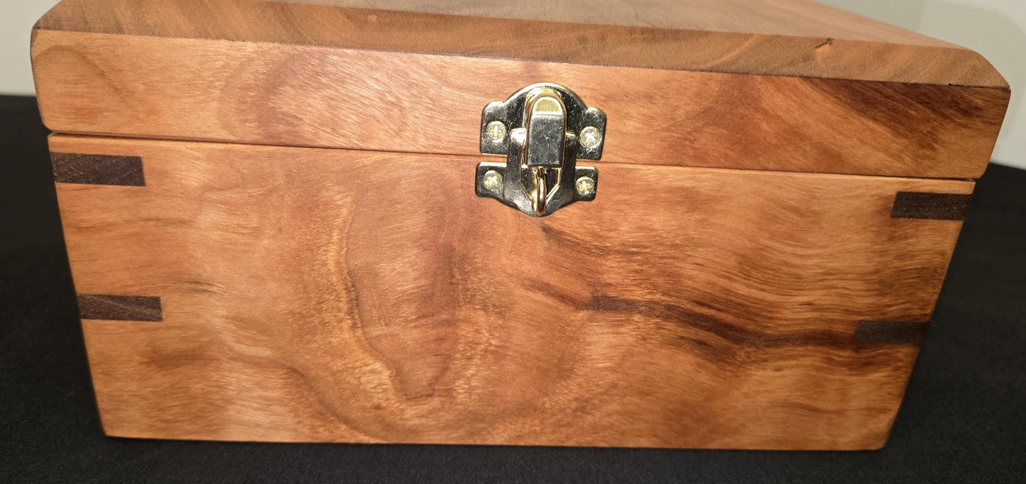 Keepsake Box Handmade Solid Cherry Wooden Keepsake Box