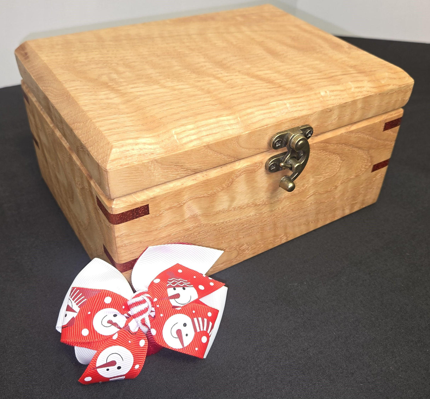 Keepsake Box Handmade Solid Hardwood Keepsake Box