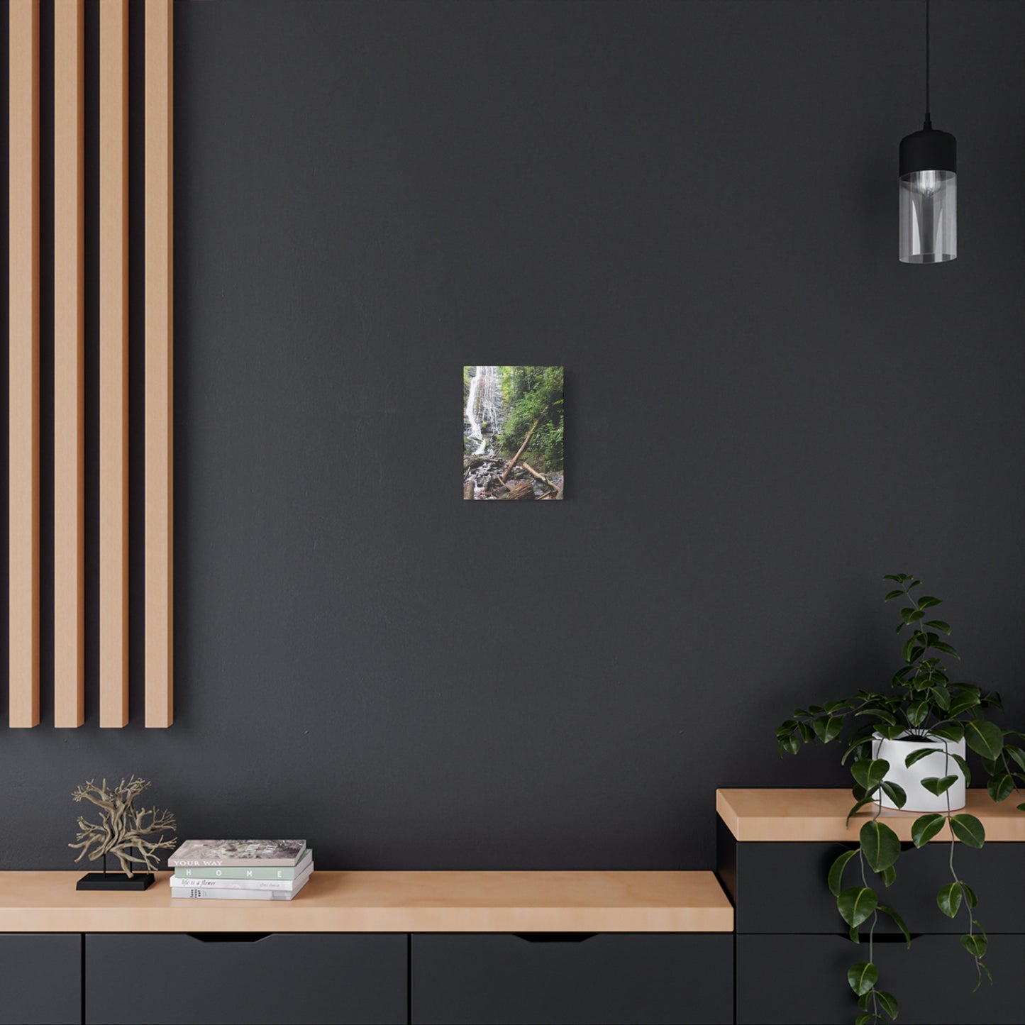 Nature-Inspired Waterfall Canvas Print Wall Art Home Decor Gift
