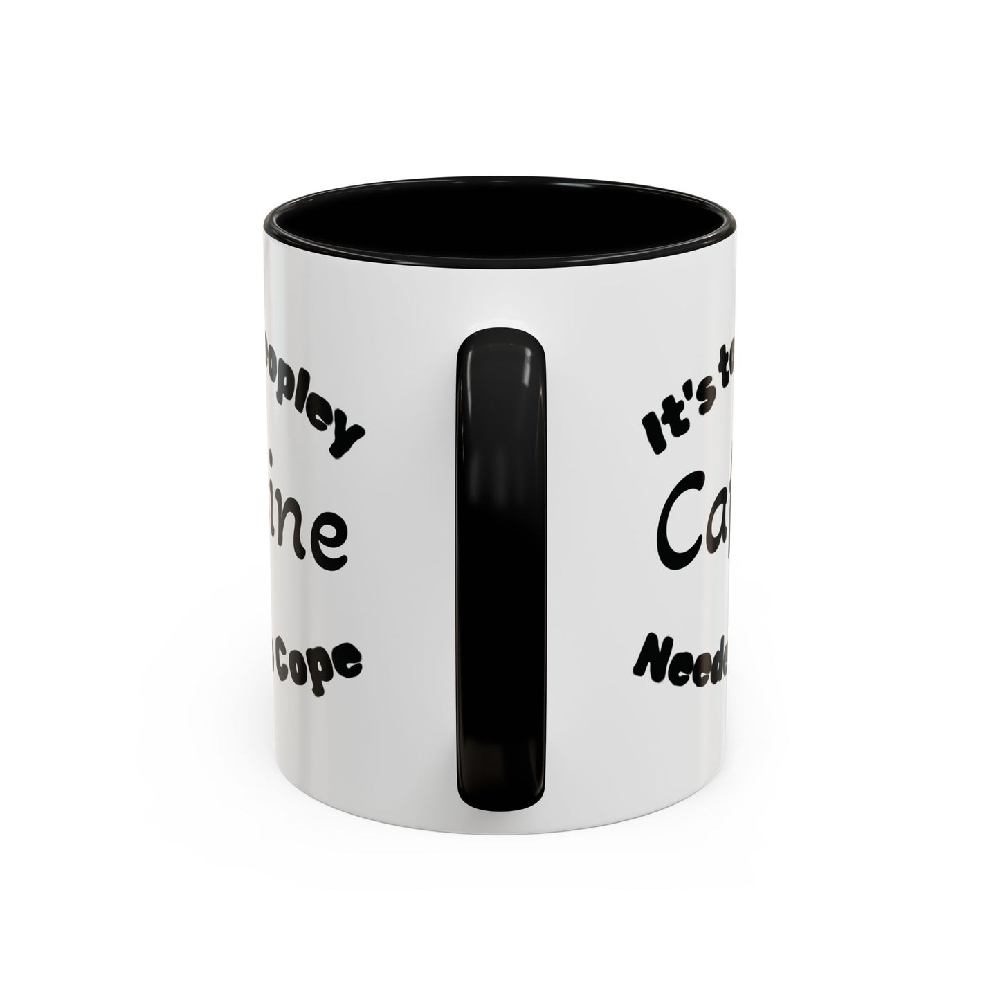 Sassy Coffee Mug - 'Too Peopley Caffeine Needed to Cope' - 11 or 15 oz Coffee Cup Tea Cup Perfect for Coffee Lovers and Gift Giving