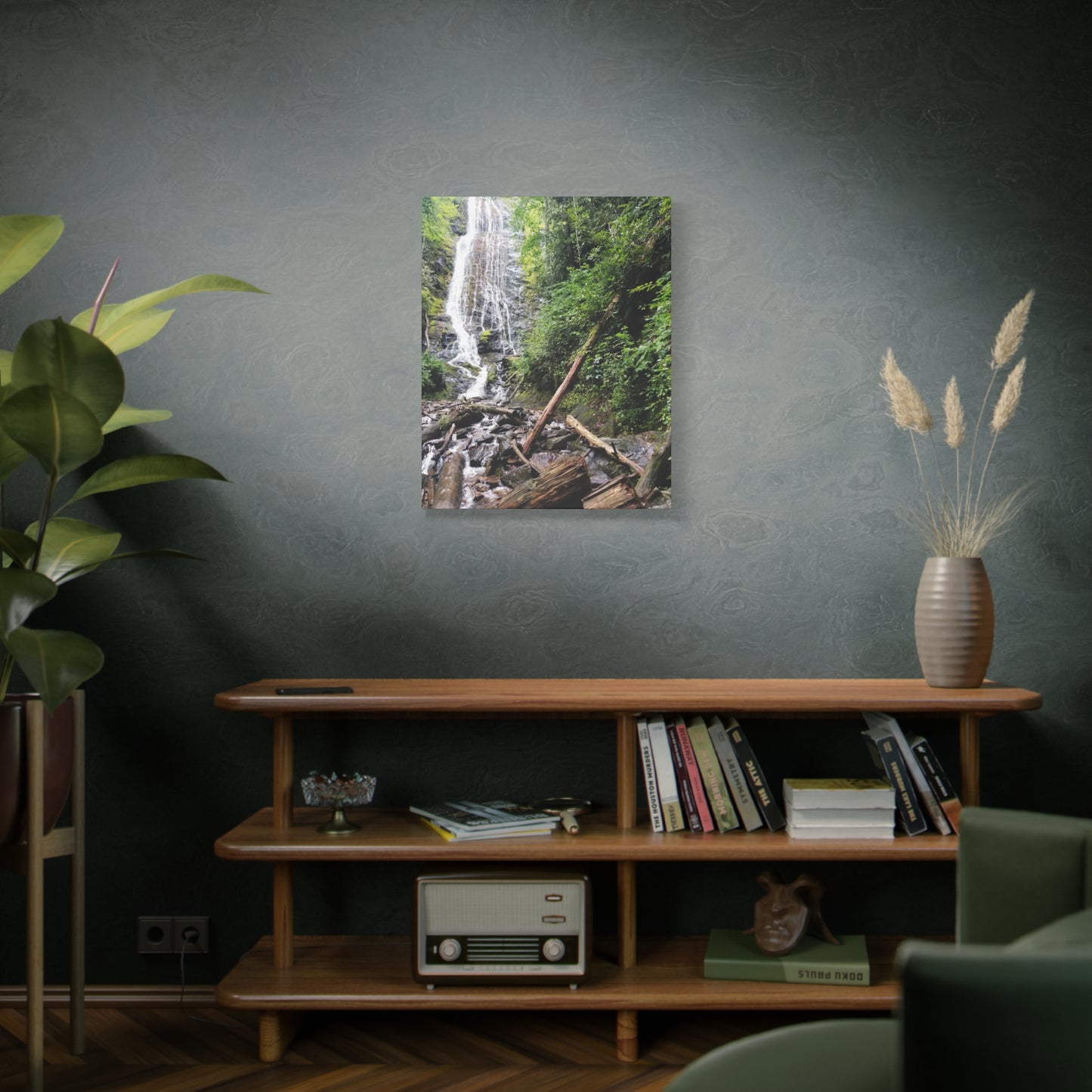 Nature-Inspired Waterfall Canvas Print Wall Art Home Decor Gift