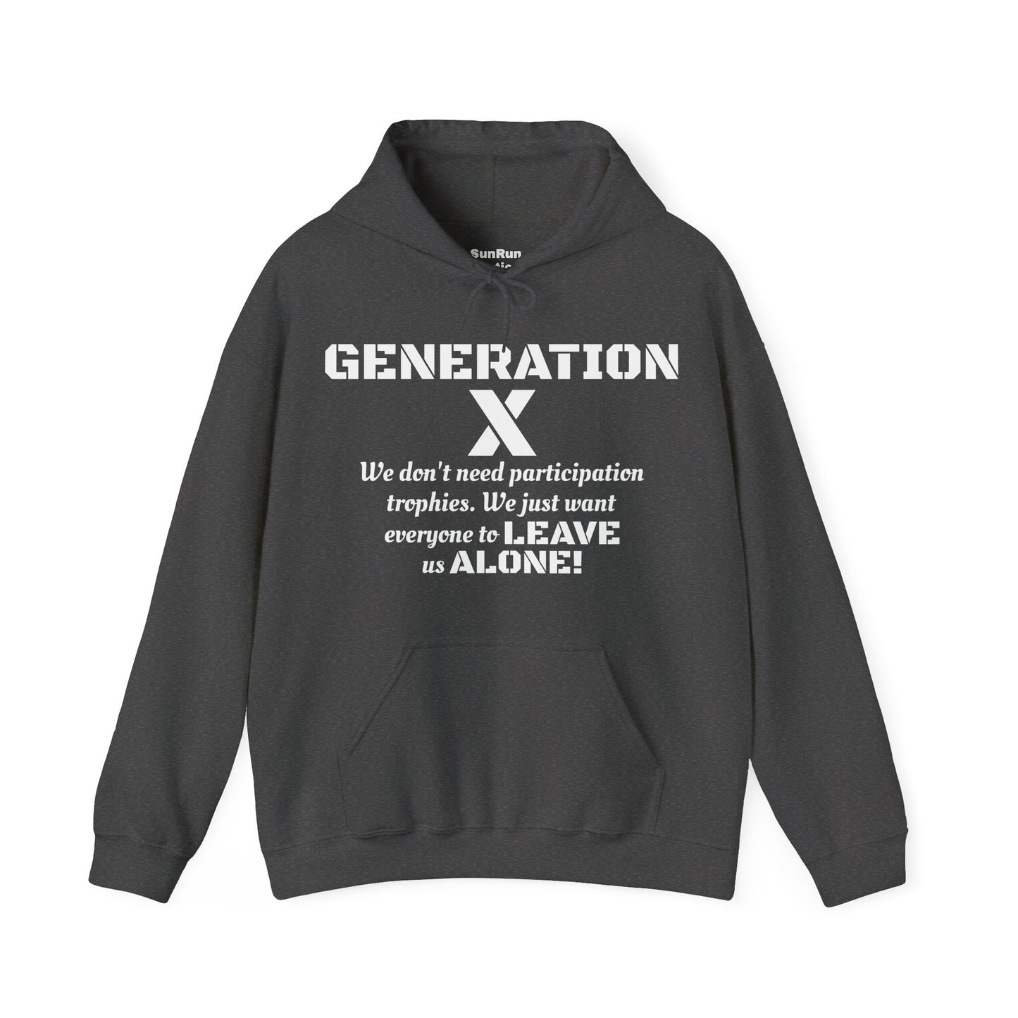 Generation X Hoodie – Leave Us Alone Hoodie | Retro, Bold & Proud l Gen X Shirt