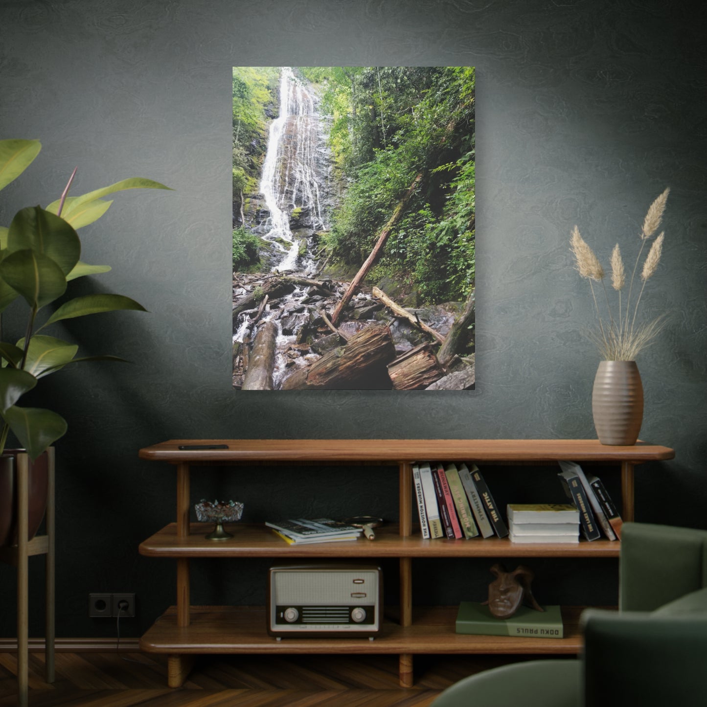 Nature-Inspired Waterfall Canvas Print Wall Art Home Decor Gift