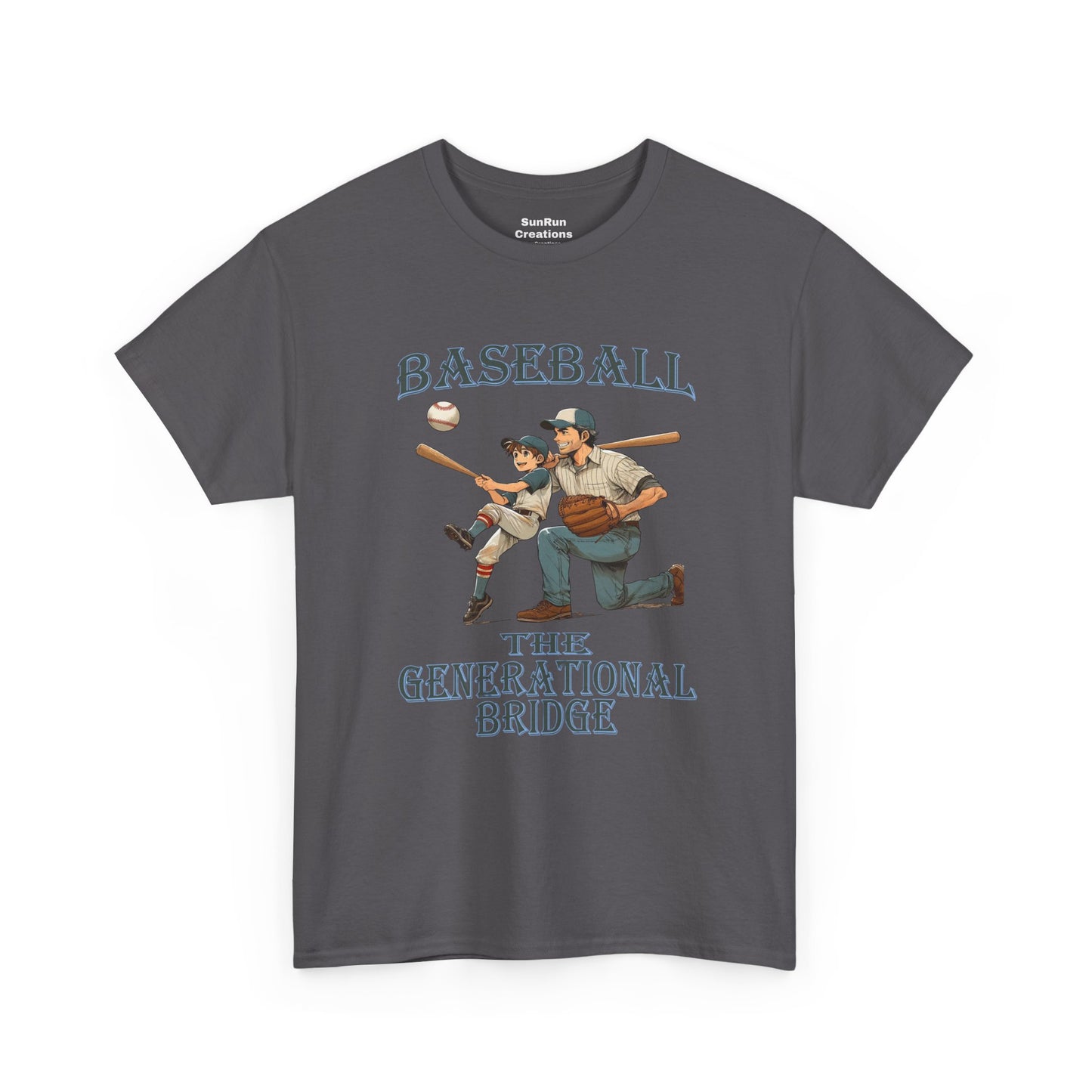 Baseball The Generational Bridge T Shirt Baseball Lovers Tee Father Son Shirt