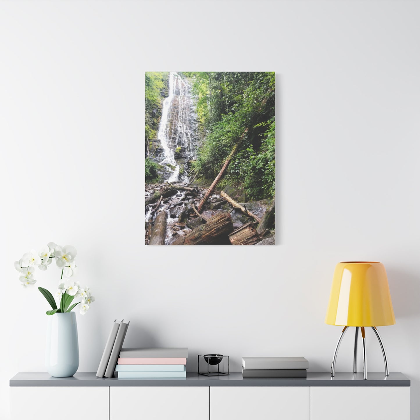 Nature-Inspired Waterfall Canvas Print Wall Art Home Decor Gift