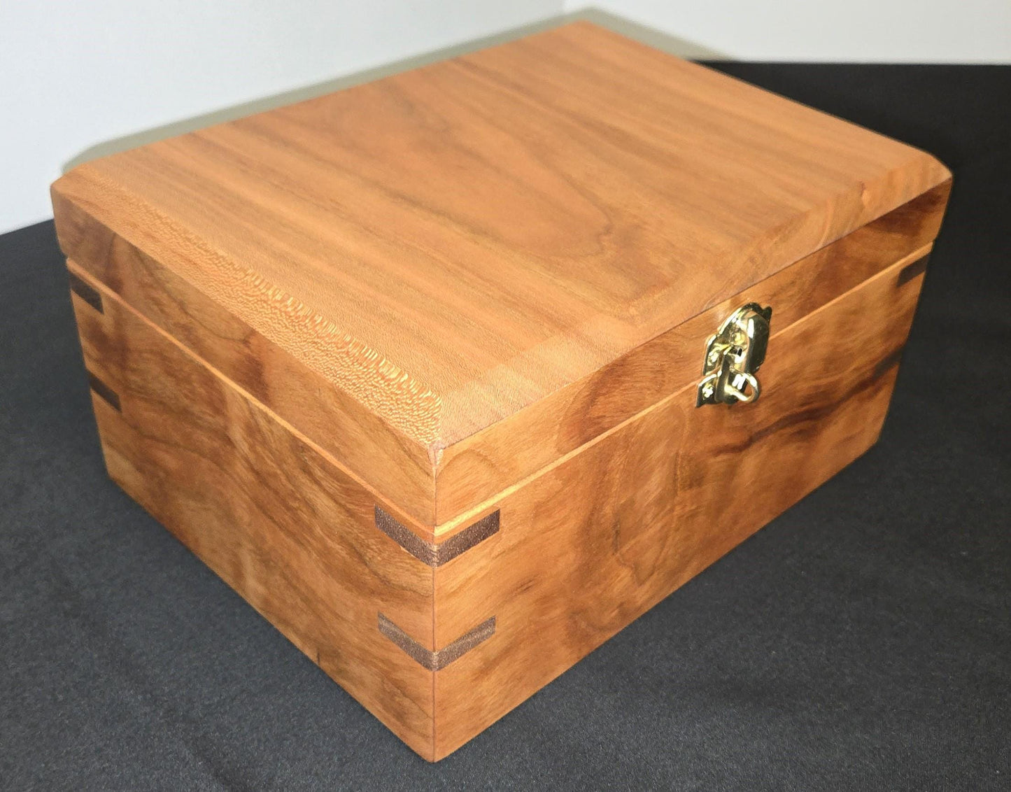 Keepsake Box Handmade Solid Cherry Wooden Keepsake Box