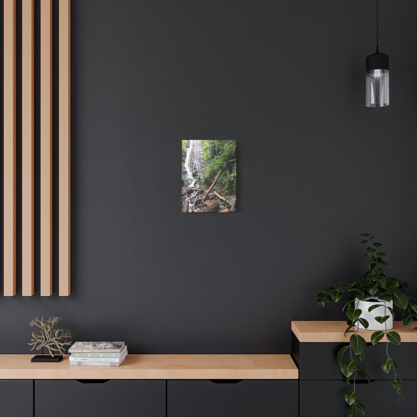 Nature-Inspired Waterfall Canvas Print Wall Art Home Decor Gift