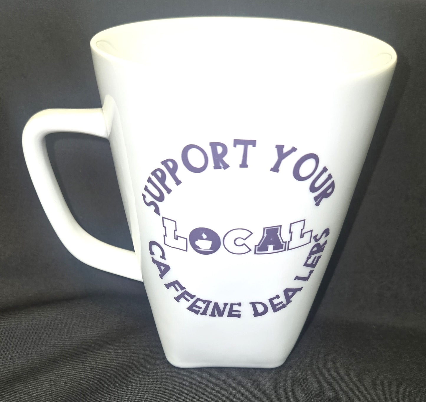 Coffee Mugs Set of 4 12 oz Ceramic Cups with Motivational Sayings for Coffee Lovers