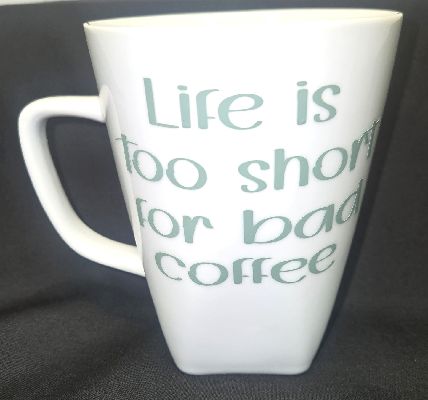 Coffee Mugs Set of 4 12 oz Ceramic Cups with Motivational Sayings for Coffee Lovers