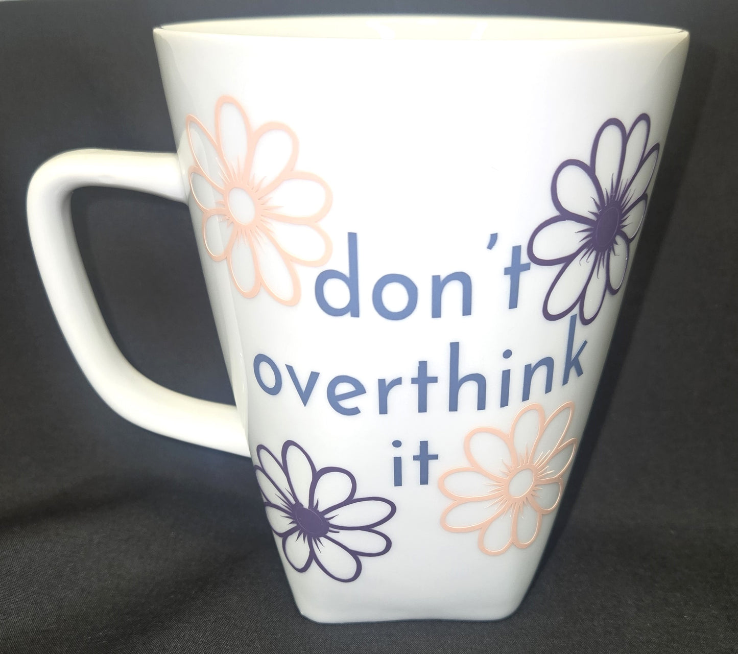 Coffee Mugs Set of 4 12 oz Ceramic Cups with Motivational Sayings for Coffee Lovers