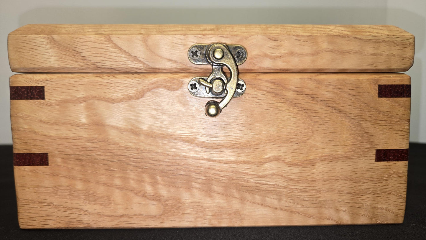 Keepsake Box Handmade Solid Hardwood Keepsake Box