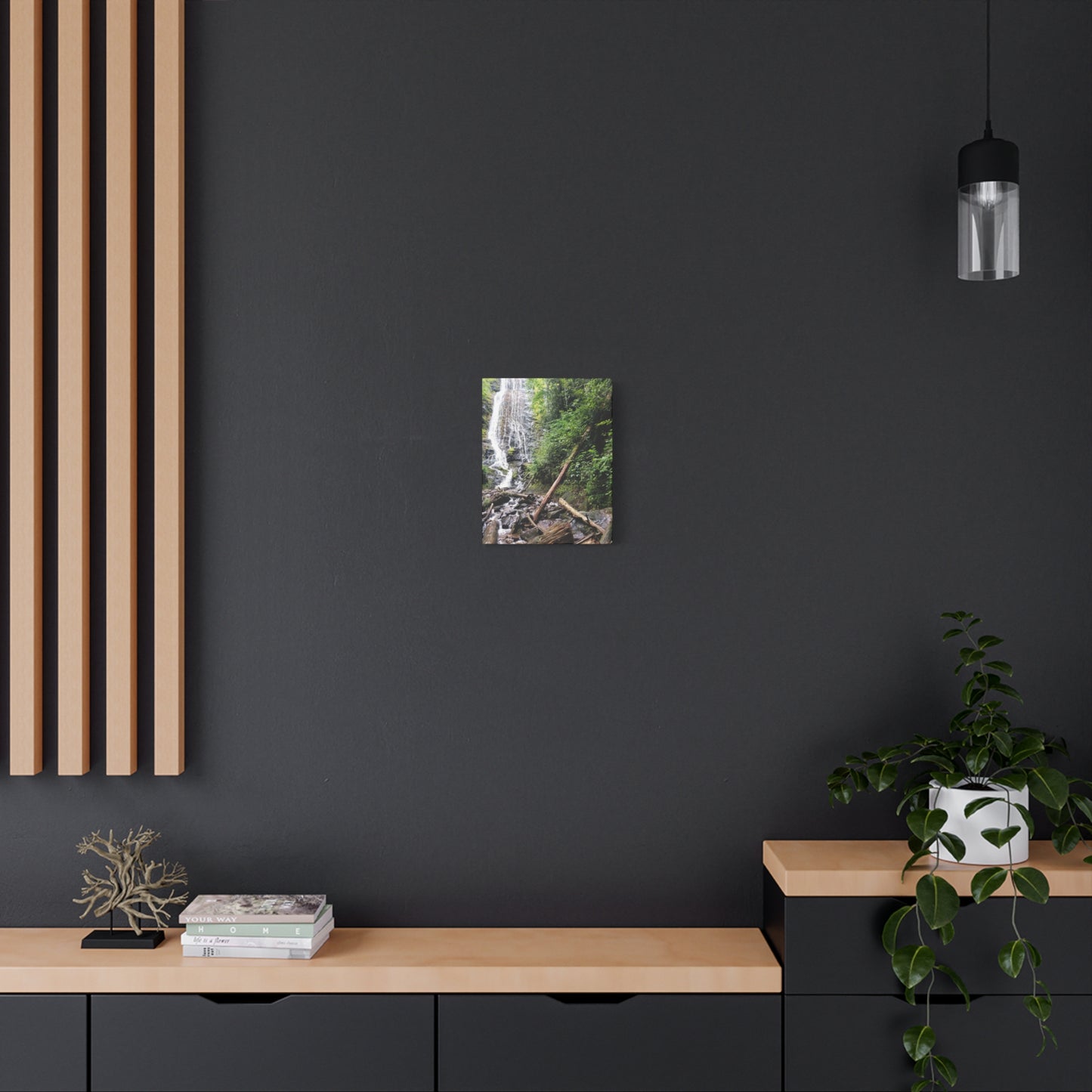 Nature-Inspired Waterfall Canvas Print Wall Art Home Decor Gift