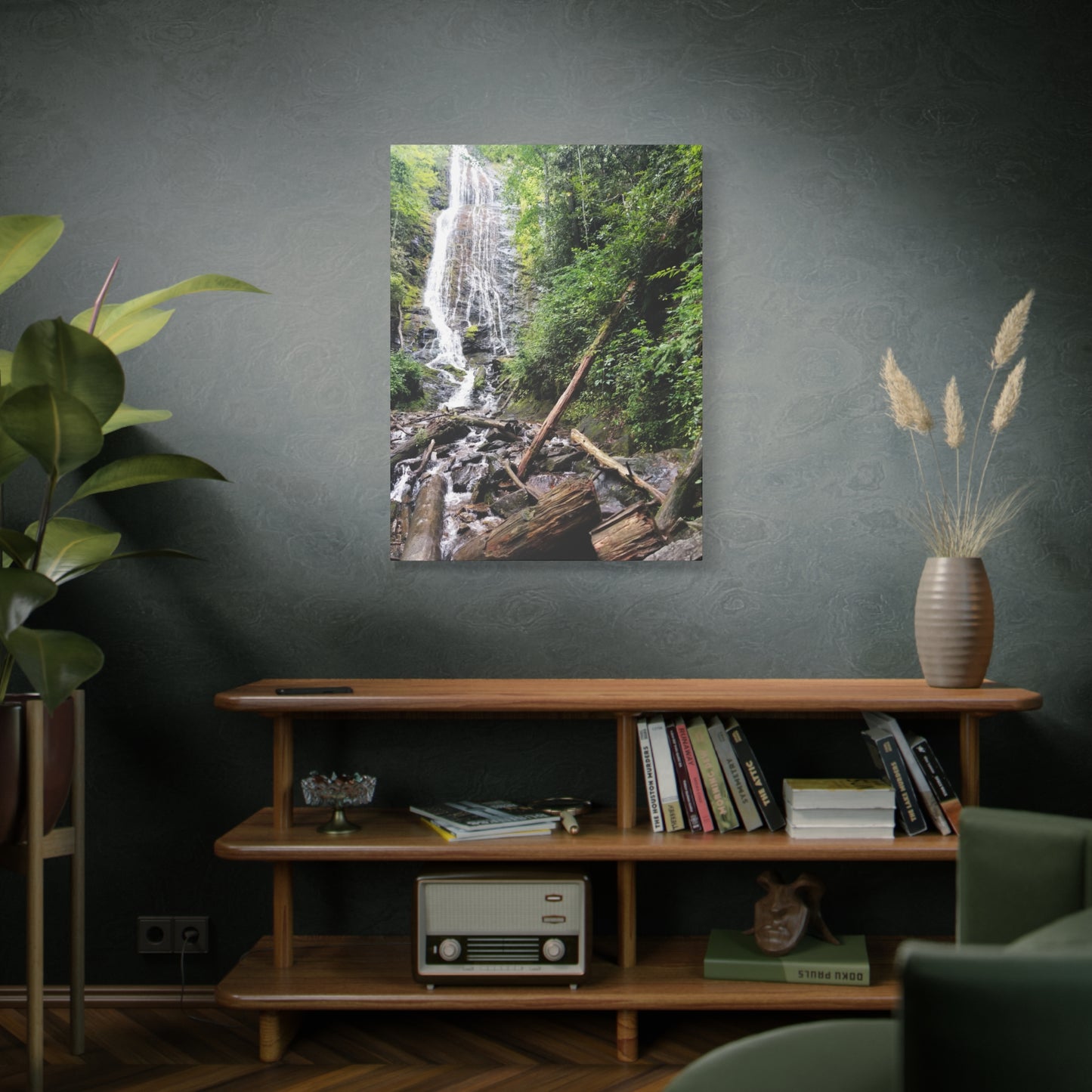 Nature-Inspired Waterfall Canvas Print Wall Art Home Decor Gift