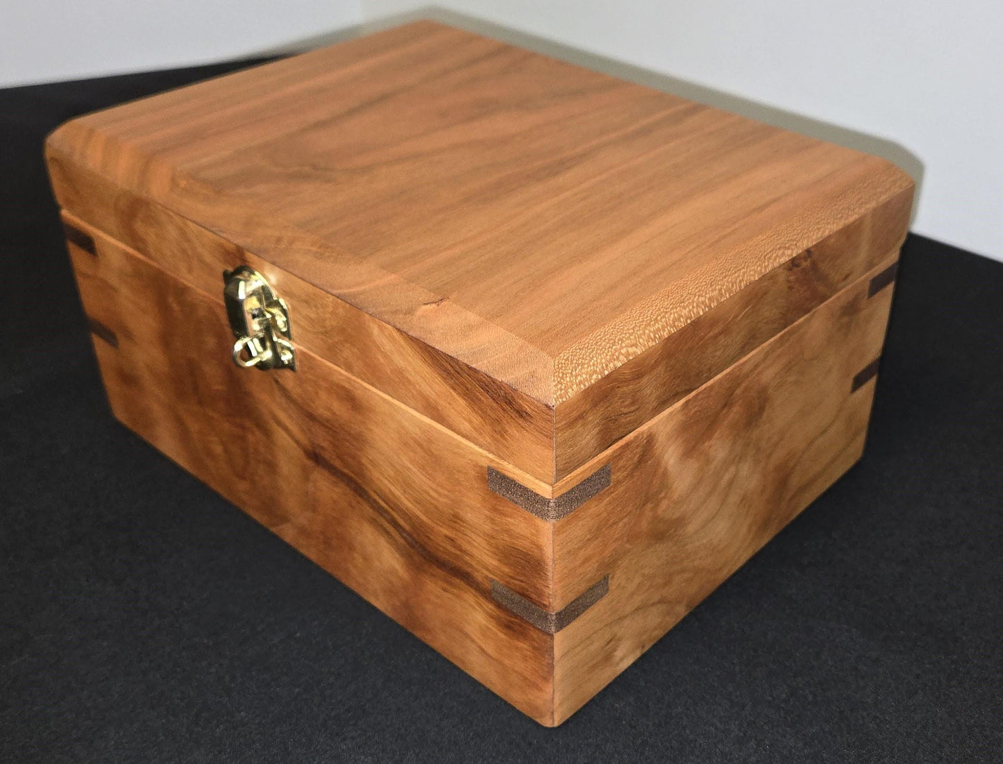 Keepsake Box Handmade Solid Cherry Wooden Keepsake Box