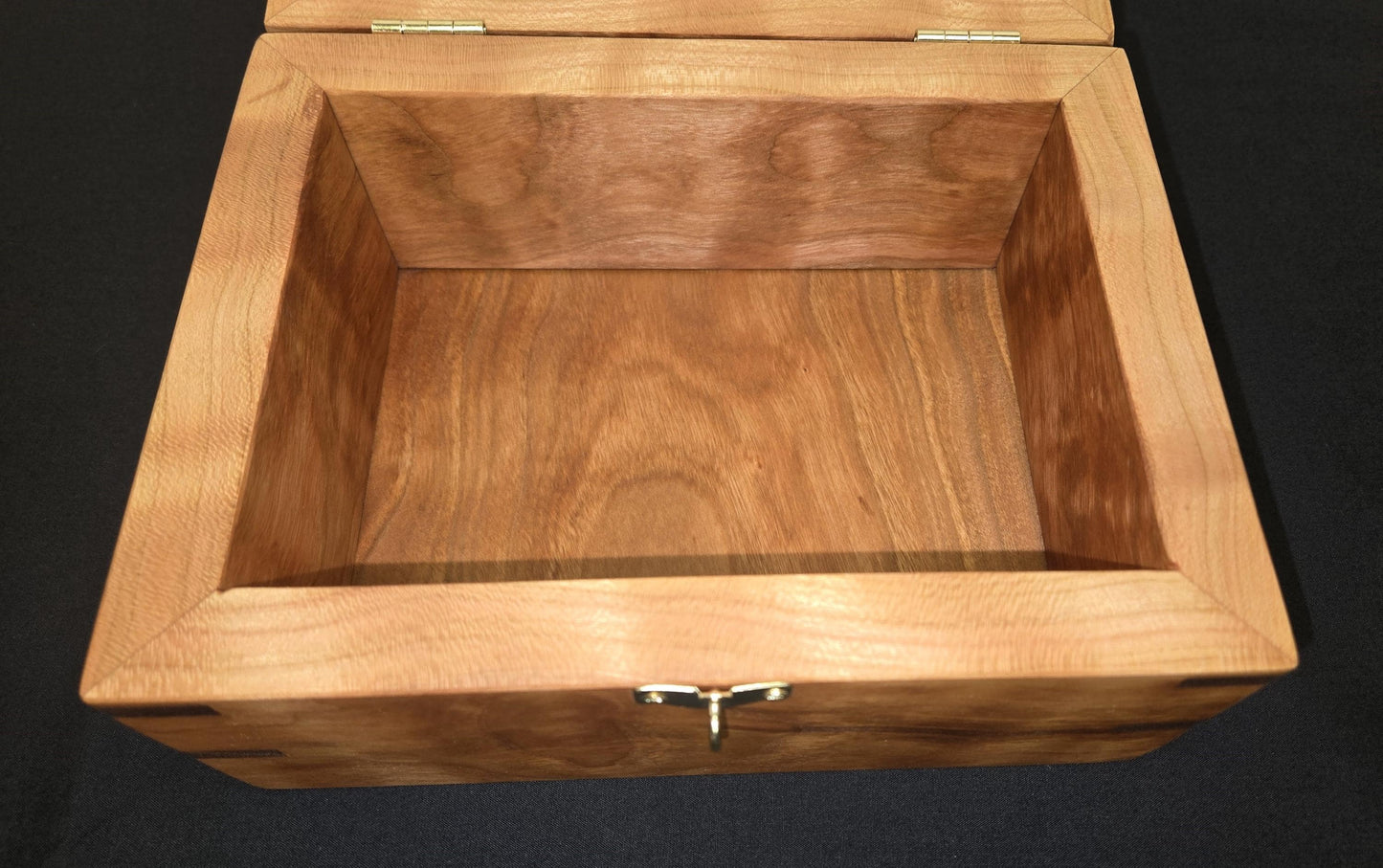 Keepsake Box Handmade Solid Cherry Wooden Keepsake Box