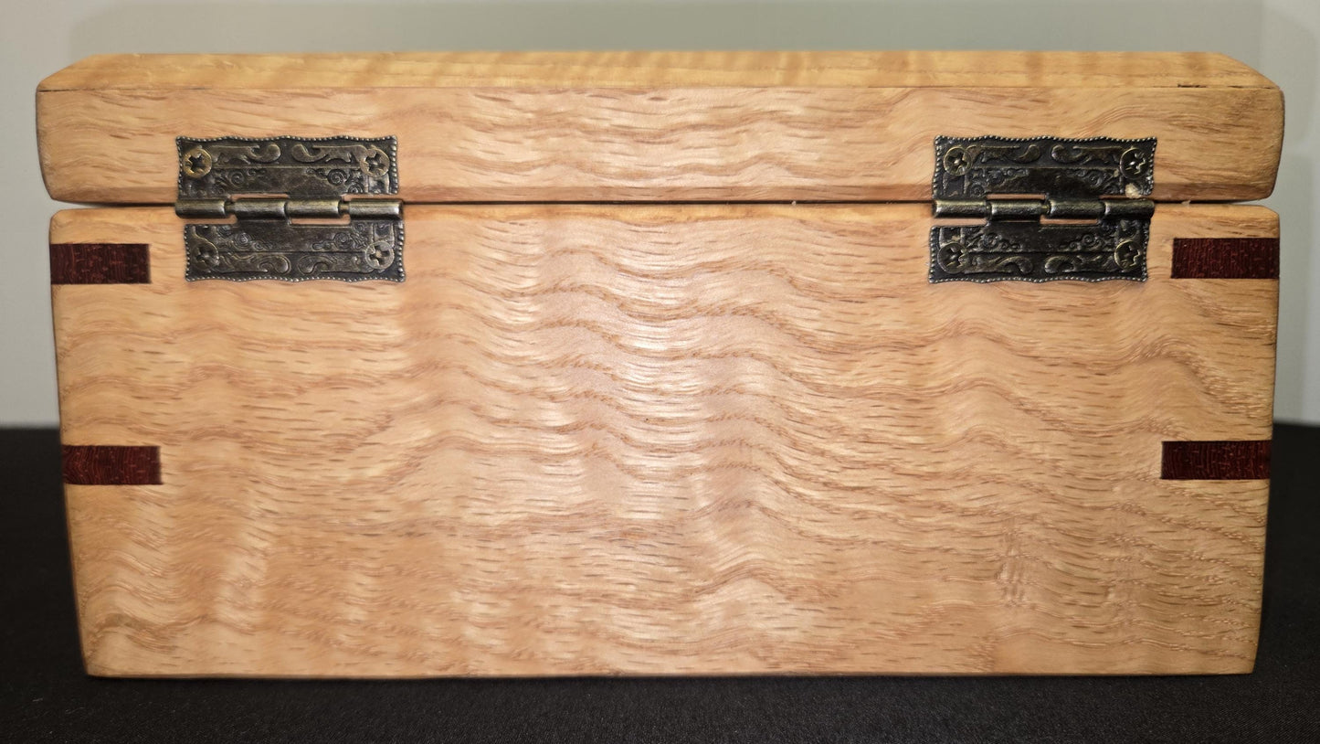 Keepsake Box Handmade Solid Hardwood Keepsake Box