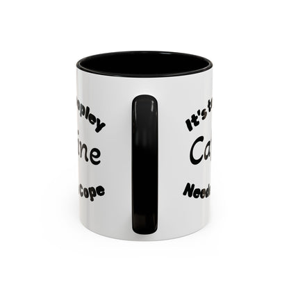 Sassy Coffee Mug - 'Too Peopley Caffeine Needed to Cope' - 11 or 15 oz Coffee Cup Tea Cup Perfect for Coffee Lovers and Gift Giving