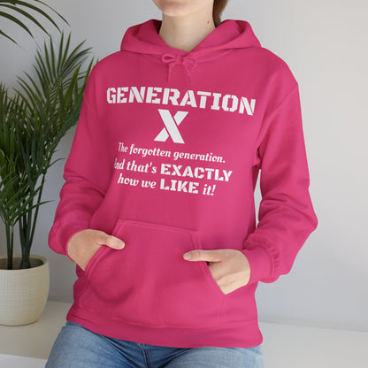 Generation X Hoodie – The Forgotten Generation Hoodie | Retro, Bold & Proud l Gen X Shirt