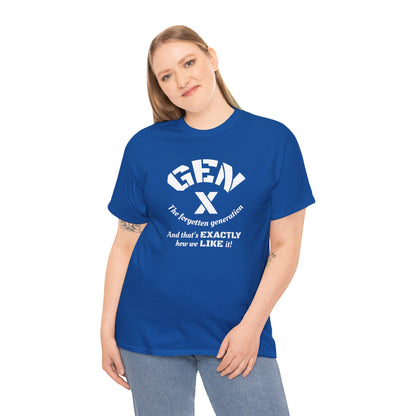 GEN X The Forgotten Generation T-Shirt Generation X Pride Tee Proud Gen X Shirt