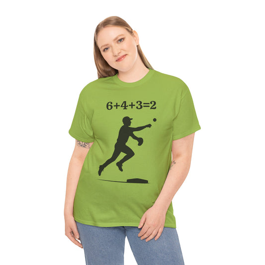 Baseball Unisex Tee, Double Play T-Shirt, Sports Fan Shirt, Baseball Gift Baseball Fan