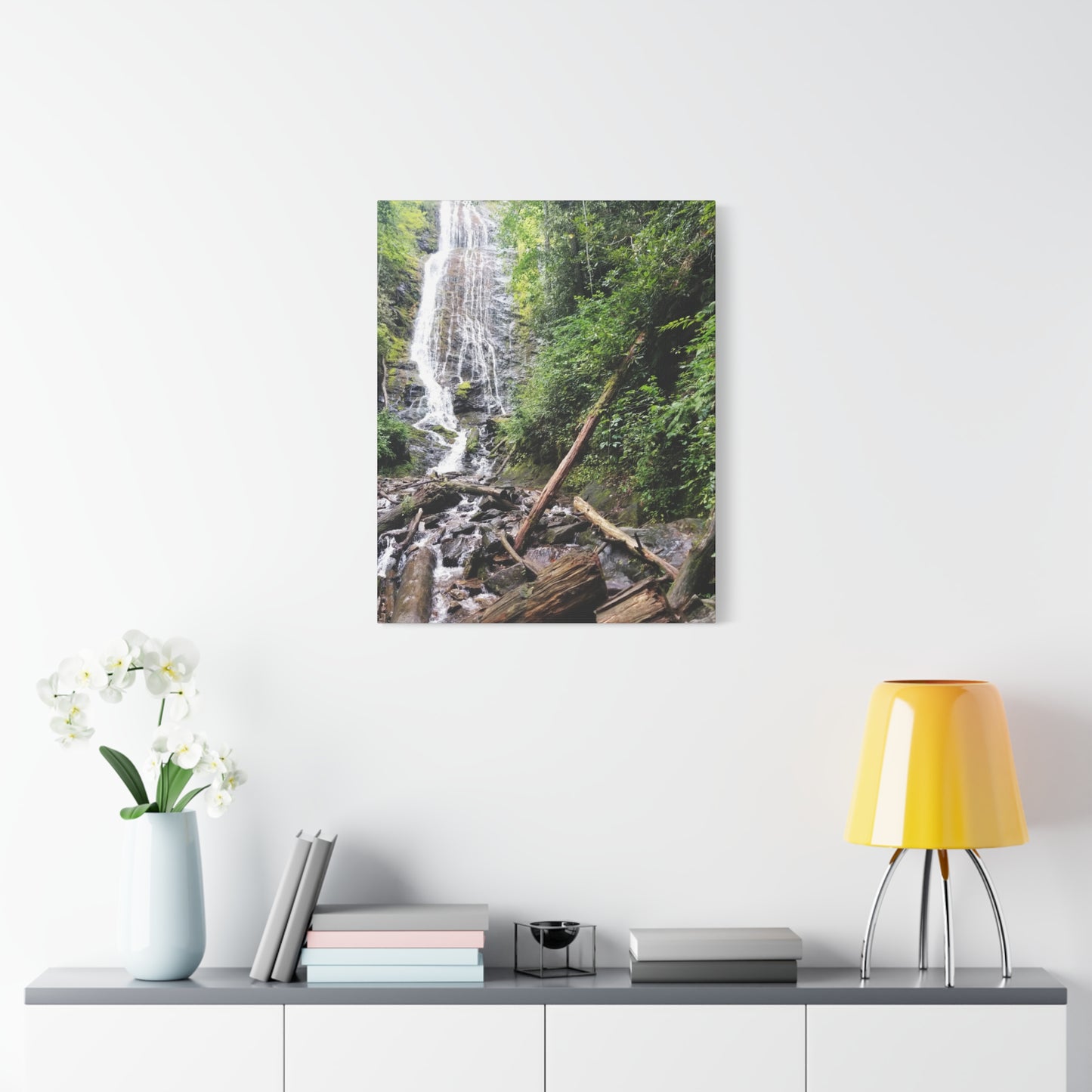 Nature-Inspired Waterfall Canvas Print Wall Art Home Decor Gift
