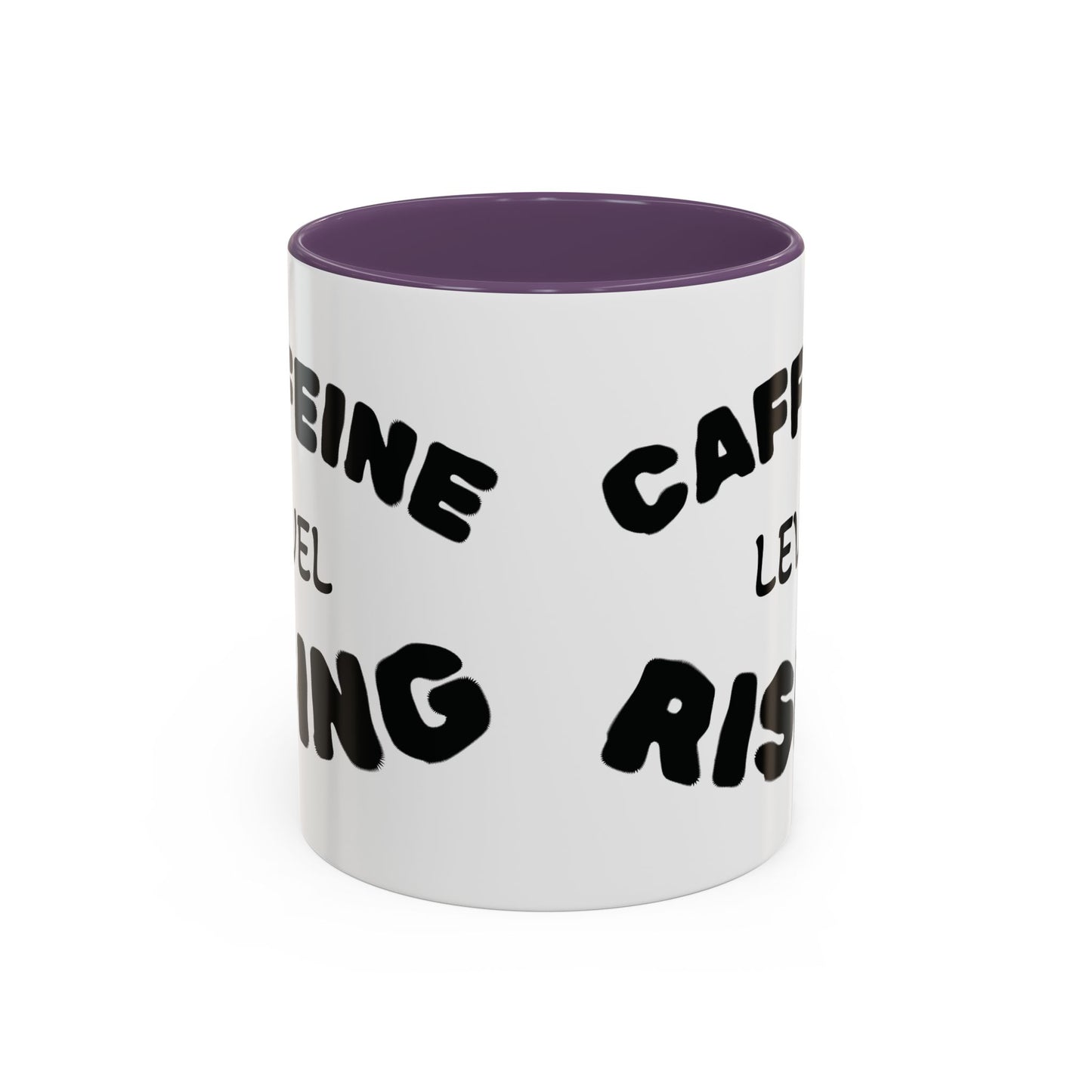 Sassy Coffee Mug - 'Caffeine Level Rising' - Perfect for Coffee Lovers and Gift Giving