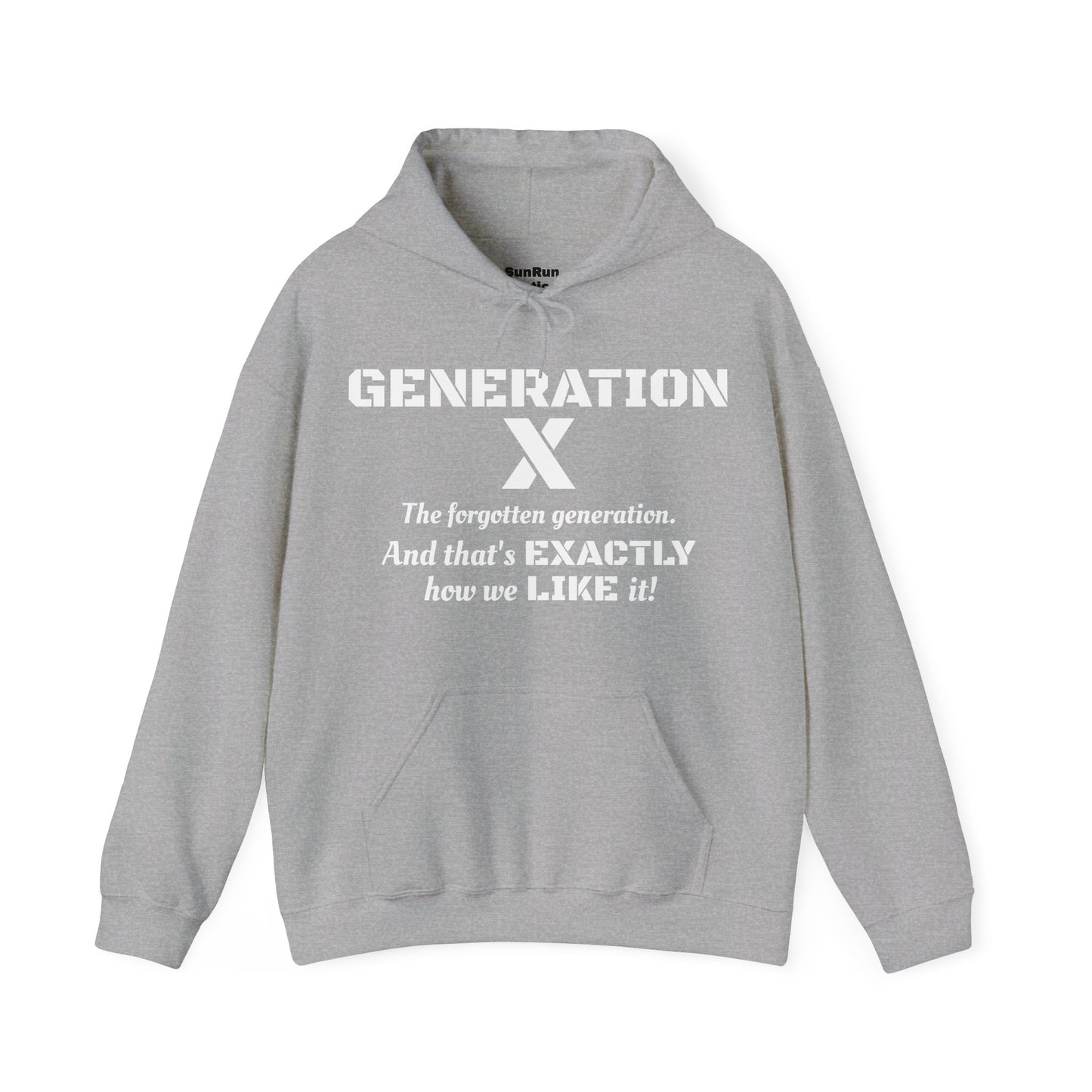 Generation X Hoodie – The Forgotten Generation Hoodie | Retro, Bold & Proud l Gen X Shirt