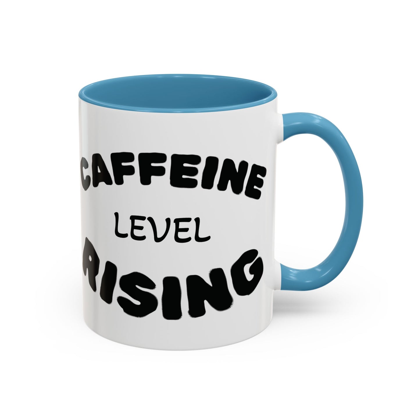 Sassy Coffee Mug - 'Caffeine Level Rising' - Perfect for Coffee Lovers and Gift Giving