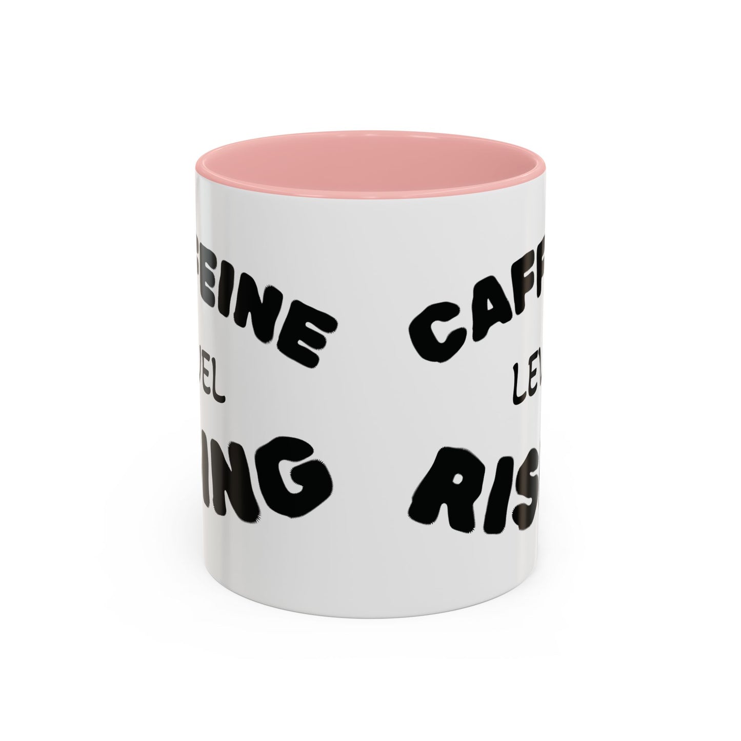 Sassy Coffee Mug - 'Caffeine Level Rising' - Perfect for Coffee Lovers and Gift Giving
