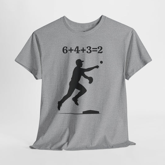 Baseball Unisex Tee, Double Play T-Shirt, Sports Fan Shirt, Baseball Gift Baseball Fan