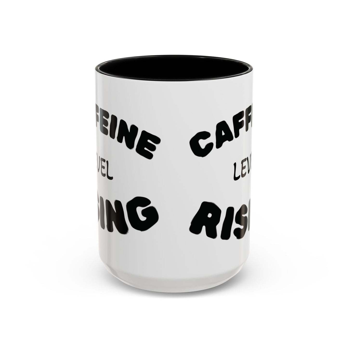 Sassy Coffee Mug - 'Caffeine Level Rising' - Perfect for Coffee Lovers and Gift Giving