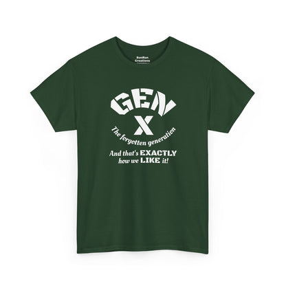 GEN X The Forgotten Generation T-Shirt Generation X Pride Tee Proud Gen X Shirt