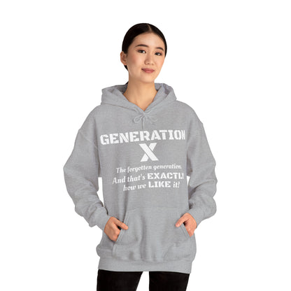 Generation X Hoodie – The Forgotten Generation Hoodie | Retro, Bold & Proud l Gen X Shirt