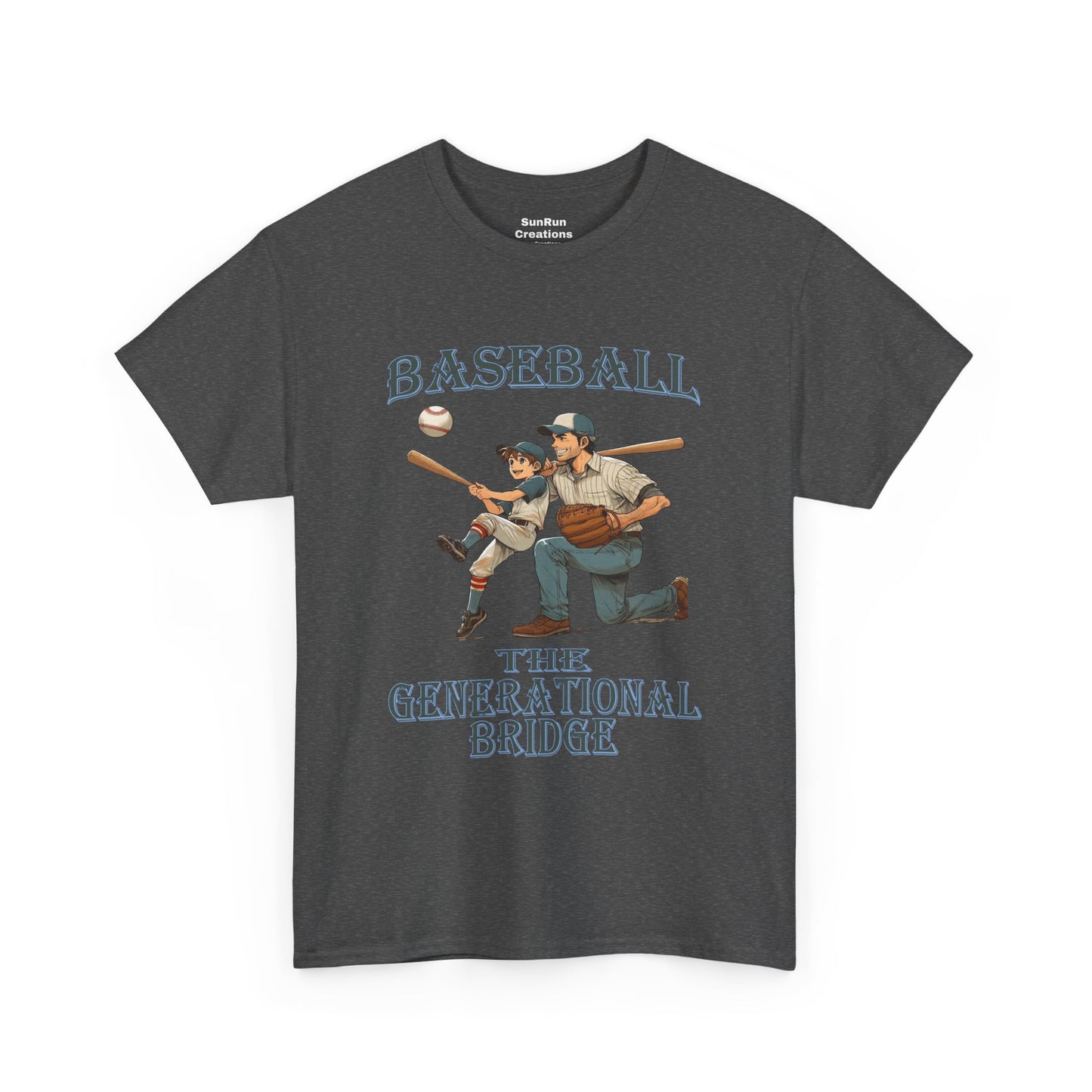 Baseball The Generational Bridge T Shirt Baseball Lovers Tee Father Son Shirt