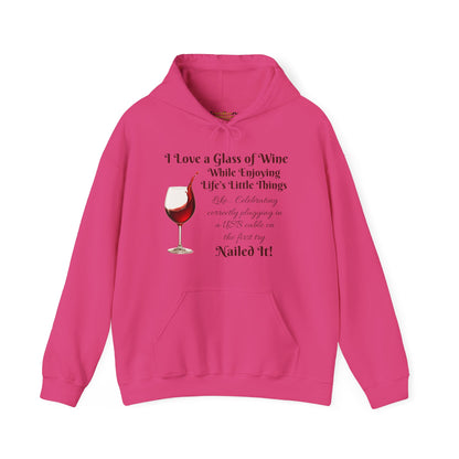 Wine Lover's Unisex Hoodie, Plugging in a USB Cable, Cozy Sweatshirt for Wine Lovers, Perfect Gift for Birthdays, Fall Fashion, and Everyday Comfort