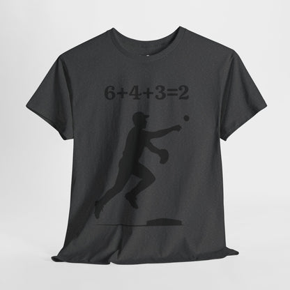 Baseball Unisex Tee, Double Play T-Shirt, Sports Fan Shirt, Baseball Gift Baseball Fan