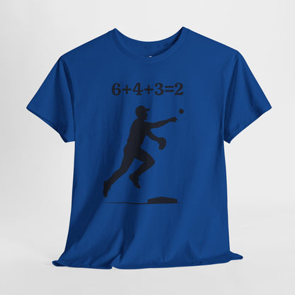Baseball Unisex Tee, Double Play T-Shirt, Sports Fan Shirt, Baseball Gift Baseball Fan