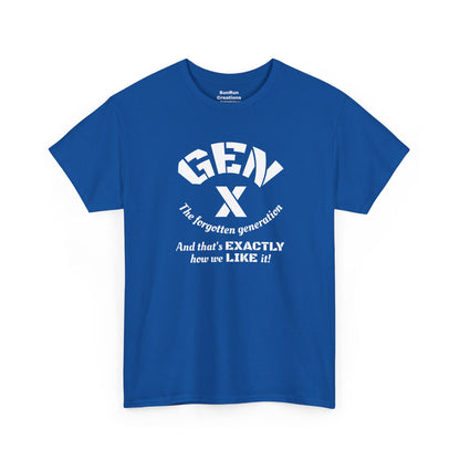 GEN X The Forgotten Generation T-Shirt Generation X Pride Tee Proud Gen X Shirt