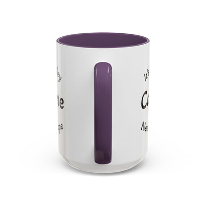 Sassy Coffee Mug - 'Too Peopley Caffeine Needed to Cope' - 11 or 15 oz Coffee Cup Tea Cup Perfect for Coffee Lovers and Gift Giving