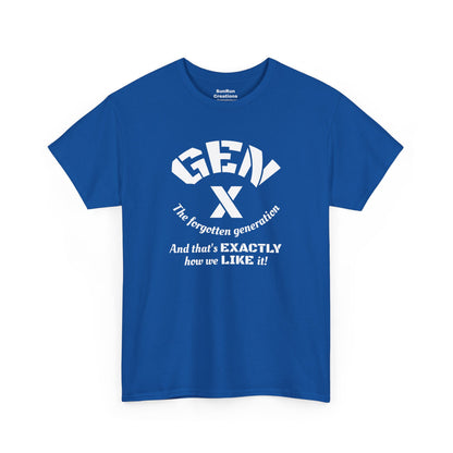 GEN X The Forgotten Generation T-Shirt Generation X Pride Tee Proud Gen X Shirt