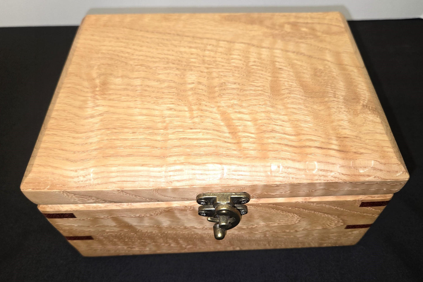 Keepsake Box Handmade Solid Hardwood Keepsake Box