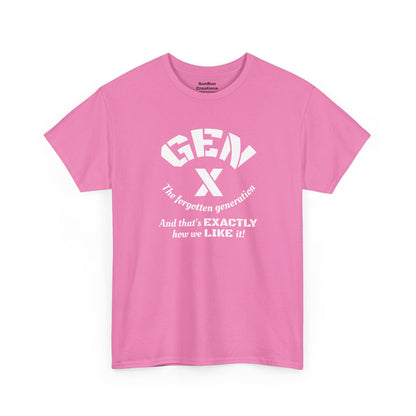 GEN X The Forgotten Generation T-Shirt Generation X Pride Tee Proud Gen X Shirt