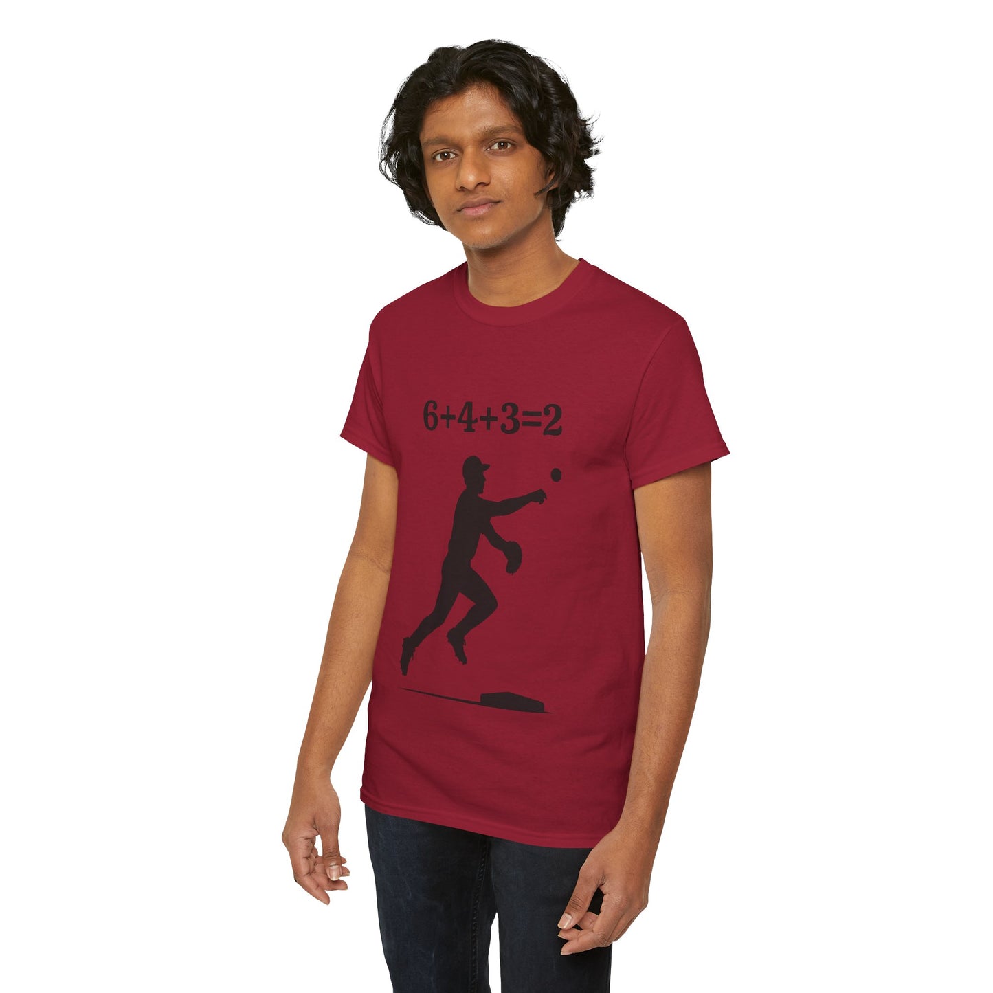 Baseball Unisex Tee, Double Play T-Shirt, Sports Fan Shirt, Baseball Gift Baseball Fan