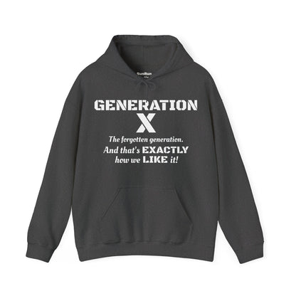 Generation X Hoodie – The Forgotten Generation Hoodie | Retro, Bold & Proud l Gen X Shirt