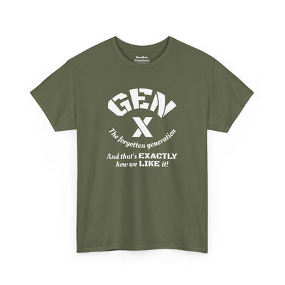 GEN X The Forgotten Generation T-Shirt Generation X Pride Tee Proud Gen X Shirt